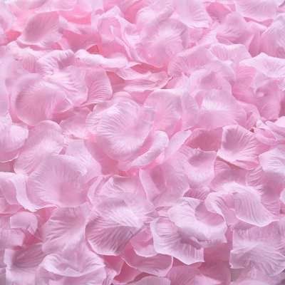Artificial Rose Petal Artificial Flower Silk Petals Valentine Day Wedding Flower Decoration Flowers