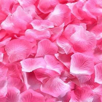 Artificial Rose Petal Artificial Flower Silk Petals Valentine Day Wedding Flower Decoration Flowers