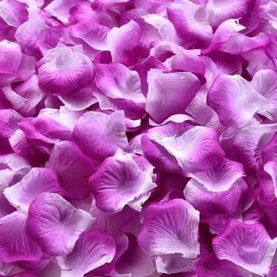 Artificial Rose Petal Artificial Flower Silk Petals Valentine Day Wedding Flower Decoration Flowers